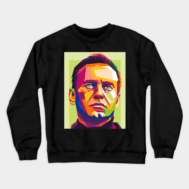 navalny Crewneck Sweatshirt by cool pop art house